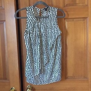 Ann Taylor sleeveless blouse